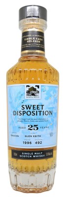 WEMYSS - Sweet Disposition - Glen Keith - Millésime 1996 - 25 ans - Bottled 2021 - 53.6%