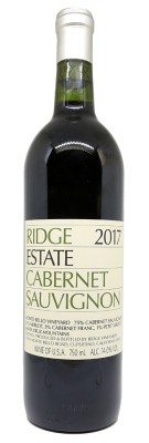 Ridge Vineyards - Estate Cabernet Sauvignon 2017
