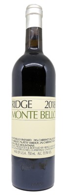 Ridge Vineyards - Monte Bello 2018