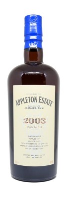 Appleton Estate - Heats Collection by Velier - 18 ans - Vintage 2003 - Bottled 2021 - 63%