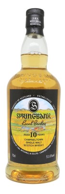 SPRINGBANK - 10 ans - Local Barley - Vintage 2011 - Bottled 2021 - 51.6%