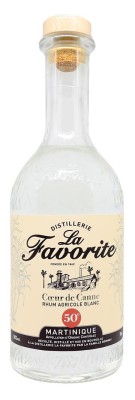 LA FAVORITE - Rhum Blanc - Coeur de canne - Edition 2021 - 50 %