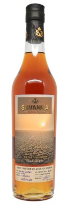 SAVANNA - 12 ans - Grand Etang Sec - Grand Arôme - Single Cask n°991 - Millésime 2006 - 59,9%