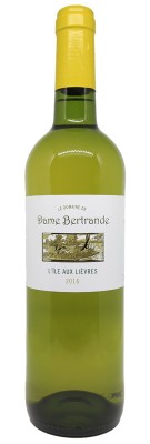Domaine de Dame Bertrande - l'ile aux lièvres - Bio  2016 achat pas cher meilleur prix bon vin biodynamie duras
