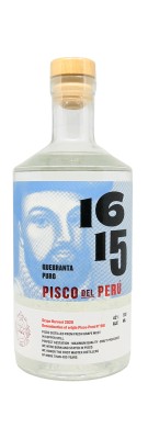 1615 - Pisco Puro Quebranta - Pisco du Perou 42%