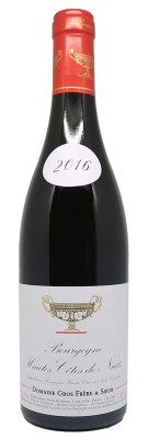 BOURGOGNE HAUTES COTES DE NUITS GROS FRERE ET SOEUR 2016 buy cheap best price good opinion