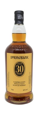 SPRINGBANK - 30 ans - Bottled 2025 - 46%