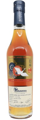 SAVANNA - Rhum hors d'âge - 10 ans - Grand Arôme Herr Japan Tribute - 61,3 %  2004 achat pas cher meilleur prix avis bon rare