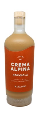 Marzadro - Crema Alpina - Nocciola - Crème de Noisette - 17%