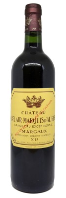 Château BEL AIR MARQUIS D'ALIGRE 2015