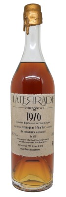 Armagnac Laterrade - Armagnac Ténarèze - 1976 - Domaine Miquéou - Brut de Fût - 42,3%