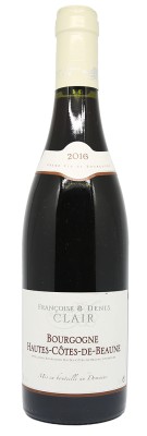 Domaine Françoise et Denis Clair - Hautes côtes de Beaune 2016 meilleur prix bon avis caviste à bordeaux