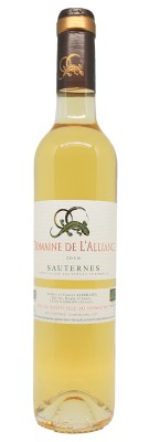 Domaine DE L'ALLIANCE - Sauternes - Liquoreux  2016 Bon avis achat au meilleur prix caviste bordeaux