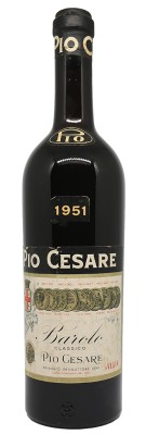 PIO CESARE - BAROLO 1951 Meilleur prix bon avis cave à bordeaux