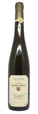 MARCEL DEISS - Alsace Grand Cru  - ALTENBERG DE BERGHEIM  - Gewurztraminer (Moelleux)  1991 Bon avis achat au meilleur prix caviste bordeaux 