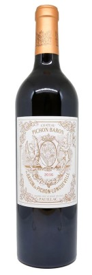 Château PICHON LONGUEVILLE BARON 2016