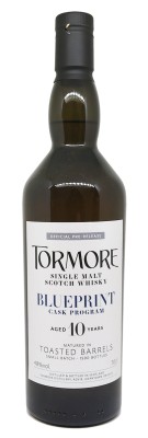 TORMORE - 10 ans - Toasted Barrel - Blueprint Cask Program - 48%