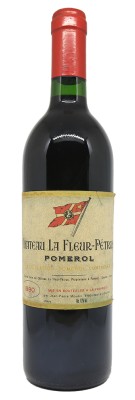 Château LA FLEUR PÉTRUS  1990 Bon avis achat au meilleur prix caviste bordeaux 