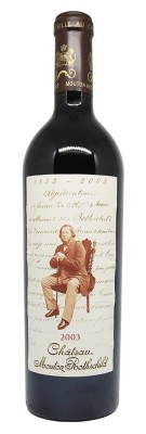 Château MOUTON ROTHSCHILD 2003 Good advice buy at the best price Bordeaux wine merchant