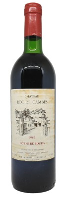 Château ROC DE CAMBES  1989 achat pas cher au meilleur prix avis bon rare