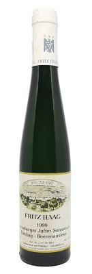 FRITZ HAAG - BRAUNEBERGER Juffer Sonnenuhr Riesling - Beerenauslese BA  1999  Bon avis achat au meilleur prix caviste bordeaux