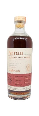 ARRAN - 25 ans - Millésime 1996 - Sherry Hogshead - Single Cask - Antipodes - Bottled 2022 - 51,50%