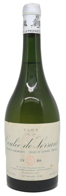 CLOS DE LA COULÉE DE SERRANT NICOLAS JOLY 1986 opiniones mejor precio buen vino comerciante burdeos