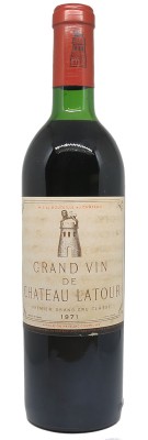 Château LATOUR  1971   Bon avis achat au meilleur prix caviste bordeaux