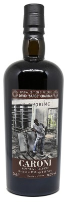 CARONI 23 ans - Rhum hors d'âge - Millésime 1996 - D. Sarge -  Employees 2nd Rel - 66,50 % achat meilleur prix avis bon caviste bordeaux