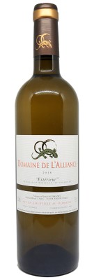 Domaine DE L'ALLIANCE - Extérieurs (sec)  2018 achat meilleur prix avis bon caviste bordeaux