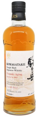 MARS - Single Malt - Komagatake Tsunuki Aging - Bottled 2018 - 57%  achat meilleur prix avis bon caviste bordeaux
