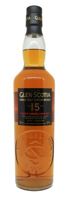 Glen Scotia - 15 ans - Campbeltown - 46%