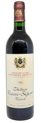 Château BEAUSÉJOUR BÉCOT  1992 achat meilleur prix avis bon caviste bordeaux