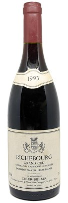 Xavier LIGER BELAIR - Richebourg Grand Cru  1993 achat meilleur prix avis bon caviste Bordeaux