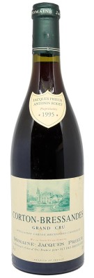 Domaine Jacques Prieur - CORTON BRESSANDES Grand Cru  1995 achat meilleur prix avis bon caviste Bordeaux