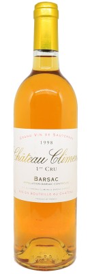 Château CLIMENS  1998 achat meilleur prix avis bon caviste Bordeaux