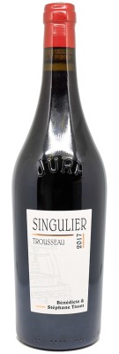 Bénédicte et Stéphane TISSOT - Le Singulier - Trousseau  2017 achat meilleur prix avis bon caviste Bordeaux