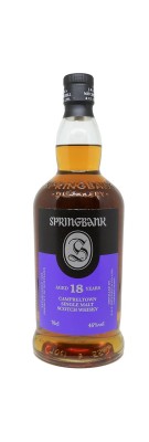 SPRINGBANK - 18 ans - Bottled 2022 - 46%
