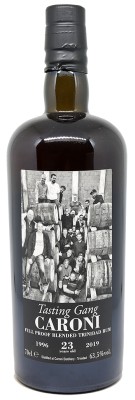 CARONI 23 years - Aged rum - Vintage 1996 - Blend - Tasting Gang - 63,50%