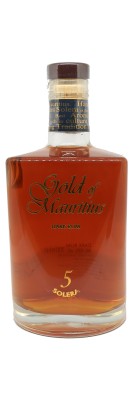 GOLD OF MAURITIUS - Rhum très vieux - Solera 5 Ans - 40%