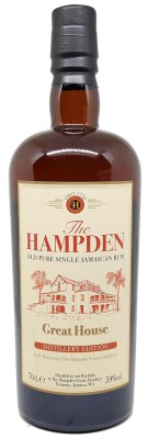 Hampden - Rhum hors d'âge - Edition Great House Distillery - 59%