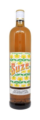 SUZE - Apéritif élaboré avec des gentianes sauvages - 1 Litre - 15%