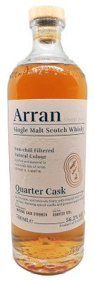 Whisky ARRAN - Quarter Cask - The Bothy - 56.20%