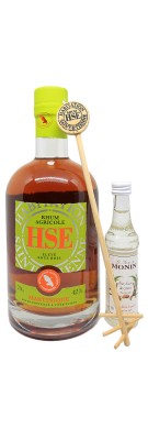 RHUM HSE - Rhum Ambré - Elevé sous bois - Coffret Ti'Vieux