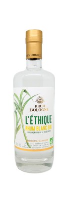 BOLOGNE - L'éthique - Rhum Blanc Bio - 50%