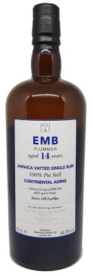 SVM - Scheer Velier Main Rum - EMB 14 ans - Blend CONTINENTAL Aging Plummer- 64,80%