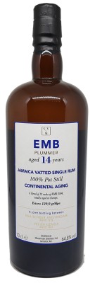 SVM - Scheer Velier Main Rum - EMB 14 ans - Blend CONTINENTAL Aging Plummer- 64,80%