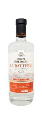 BOLOGNE - Rhum blanc - La Batterie - Cuvée parcellaire - Canne Noire - 58,6%