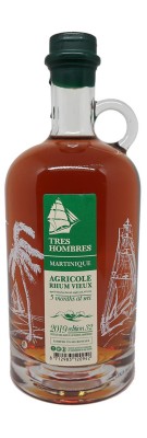 TRES HOMBRES - Rhum vieux de Martinique - LA FAVORITE - 43% 