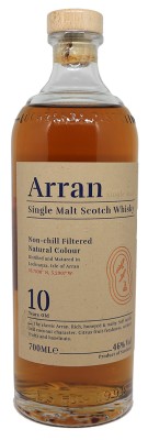 Whiskey ARRAN - 10 years - 46%